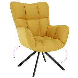 Fotoliu Mobhaus Komodo (Yellow) Thumb