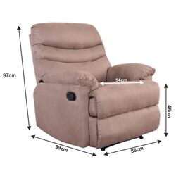 Fotoliu masaj Mobhaus Lambert (Gray-Brown) Thumb