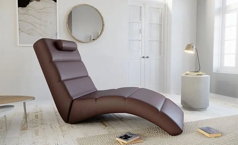 Sezlong moale Mobhaus Long (Brown) - 2