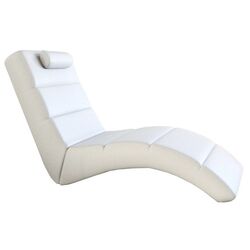 Sezlong moale Mobhaus Long (White)