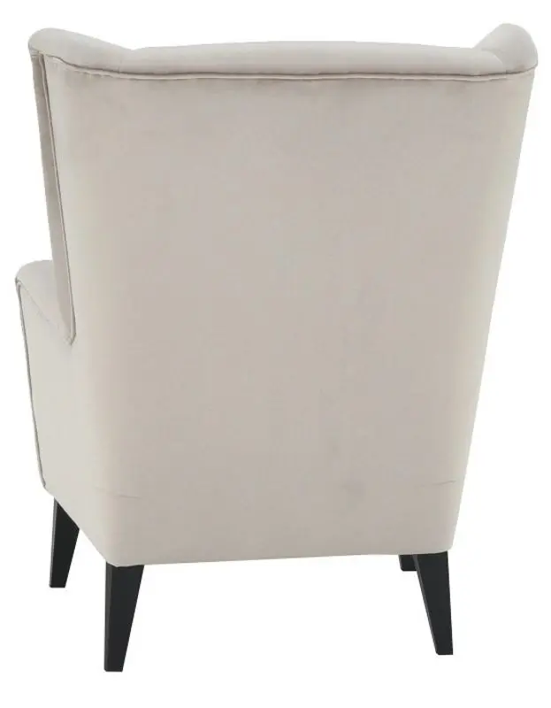 Fotoliu Mobhaus Rodeza (Cream/Black)