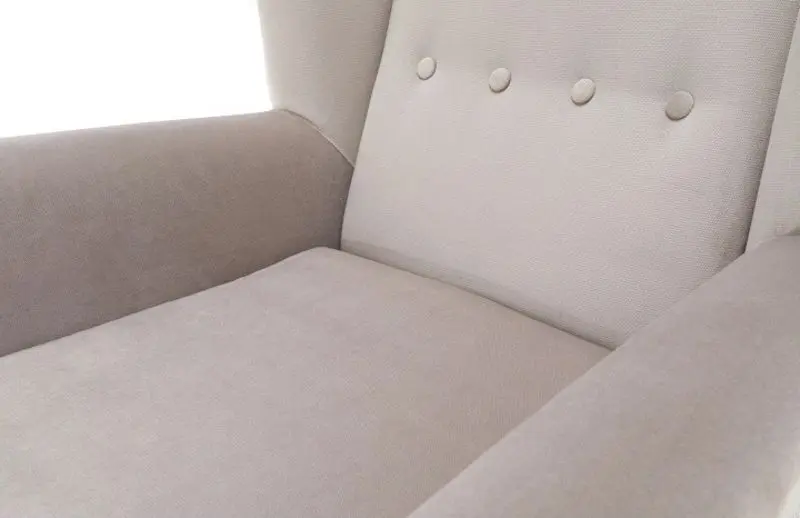 Fotoliu Mobhaus Rodeza (Cream/Black)