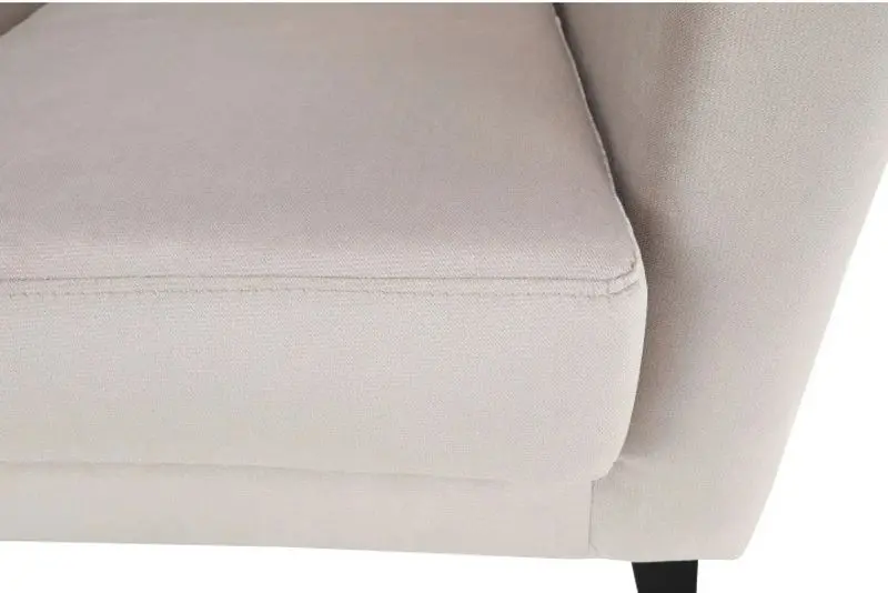 Fotoliu Mobhaus Rodeza (Cream/Black)