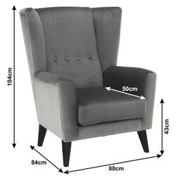 Кресло Mobhaus Rodeza (Light Gray) Thumb