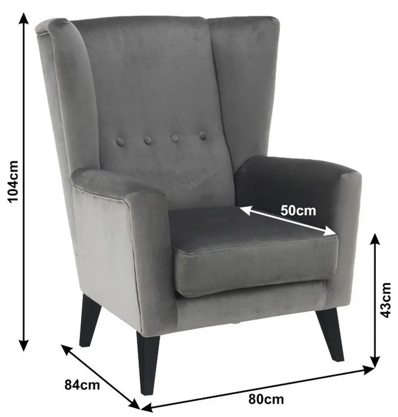 Кресло Mobhaus Rodeza (Light Gray) - 9