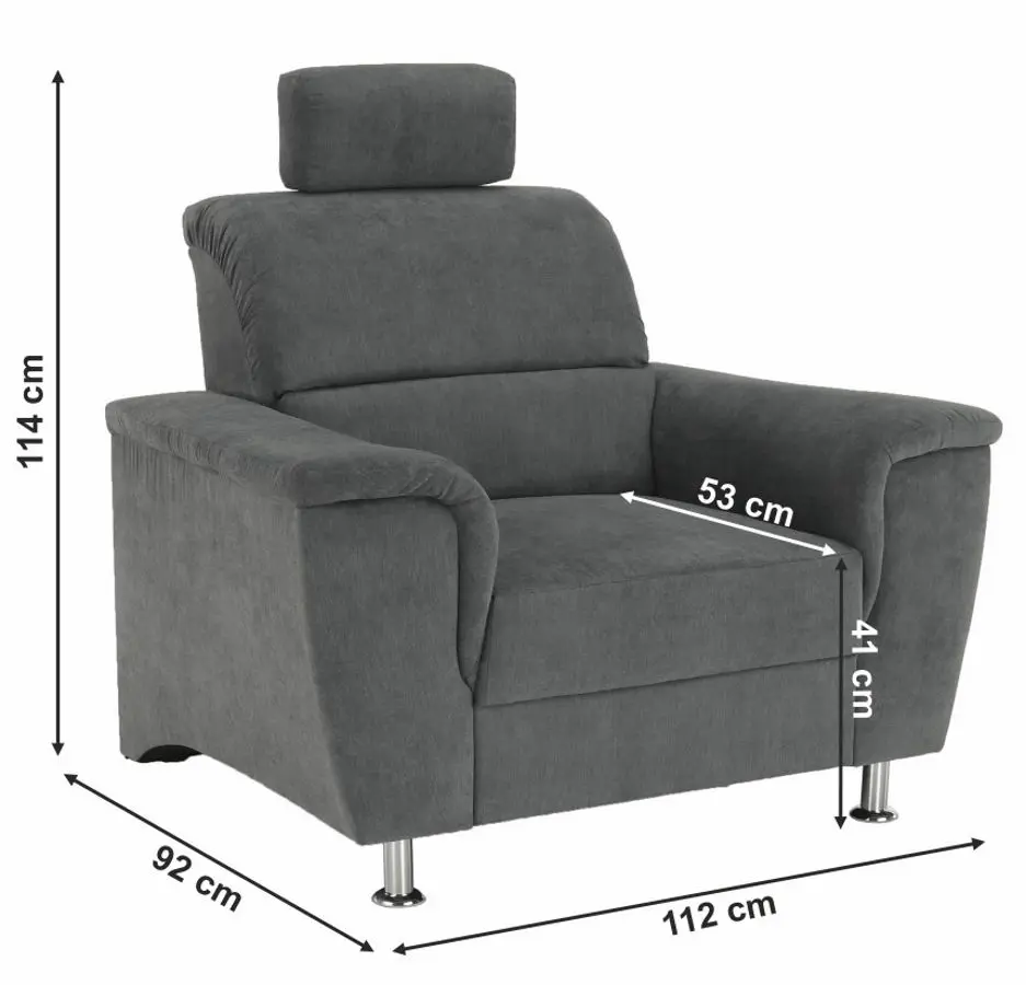 Кресло Mobhaus Santiago (Gray) - 15