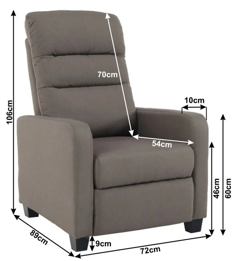 Fotoliu Mobhaus Turner (Brown)