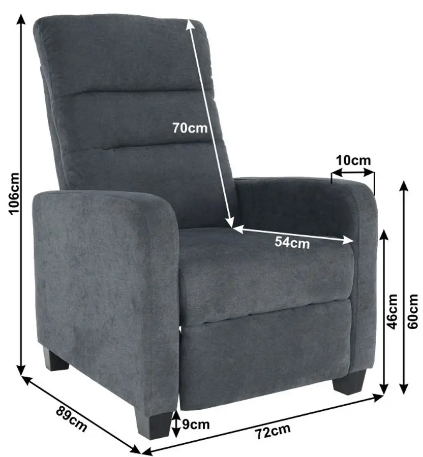 Fotoliu Mobhaus Turner (Gray)