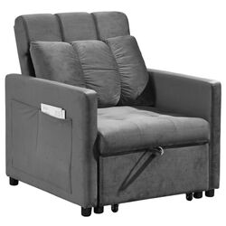 Fotoliu extensibil Mobhaus Igrim (Light Gray) Thumb