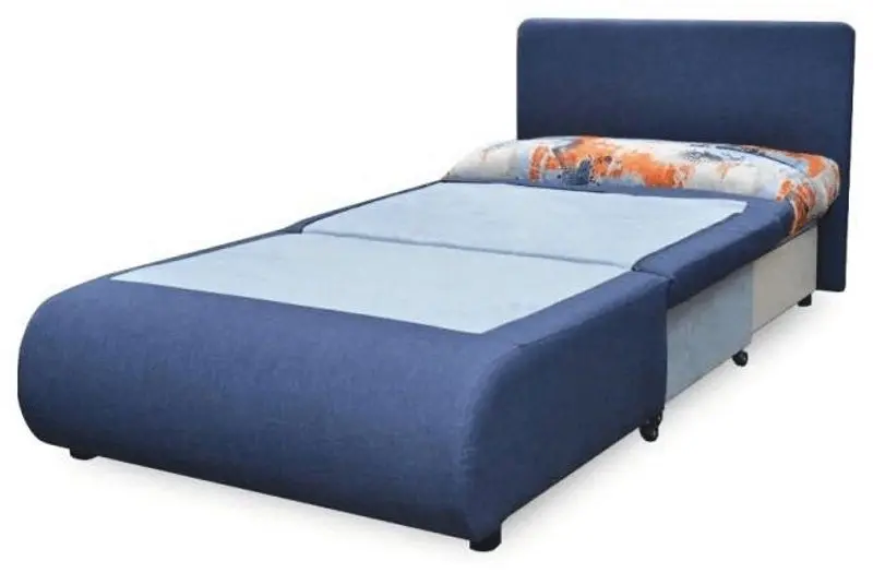 Fotoliu extensibil Mobhaus Keny New (Gray/Checkered pattern)