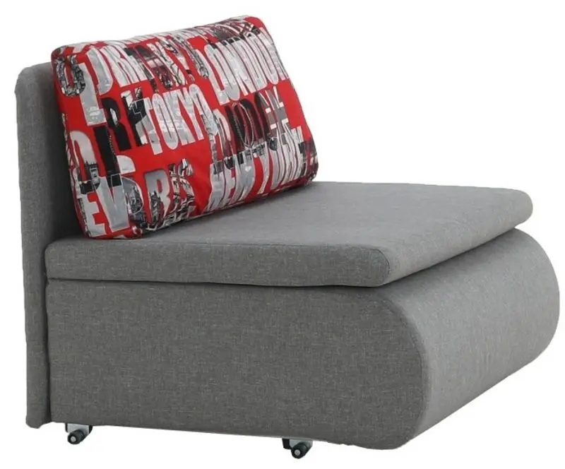 Fotoliu extensibil Mobhaus Keny New (Gray/Pattern)