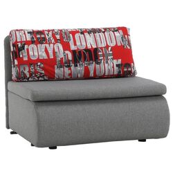 Fotoliu extensibil Mobhaus Keny New (Gray/Pattern)