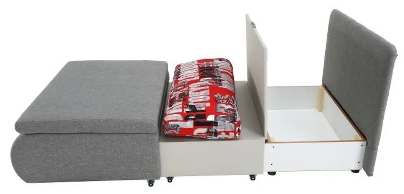 Fotoliu extensibil Mobhaus Keny New (Gray/Pattern)