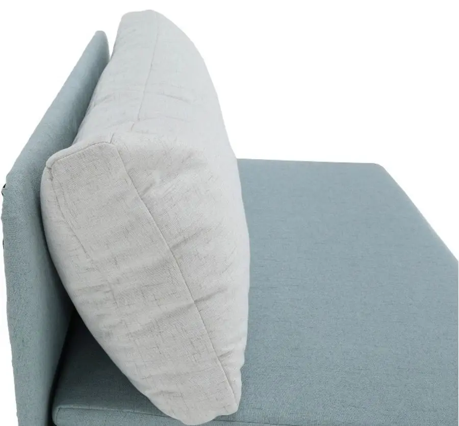 Fotoliu extensibil Mobhaus Keny New (Menthol/Cream)