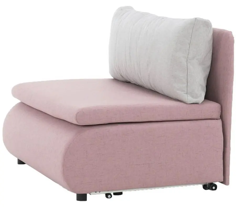 Fotoliu extensibil Mobhaus Keny New (Pink/Light Gray)