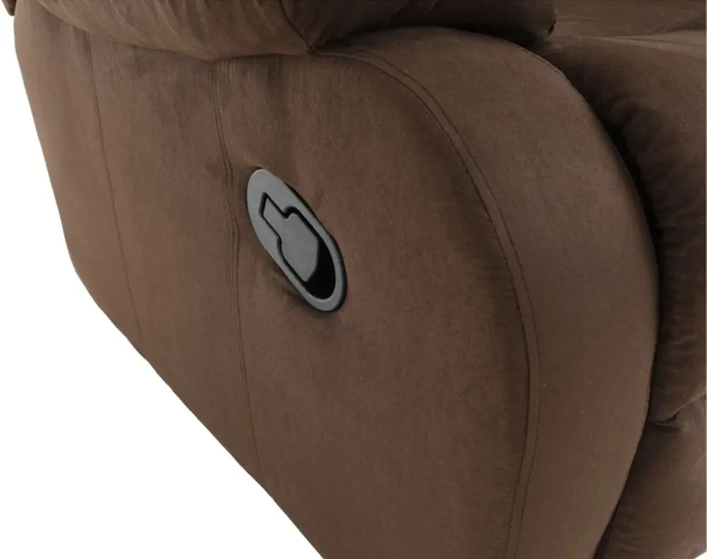Fotoliu-recliner Mobhaus Askoy (Brown)