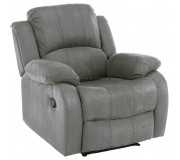 Fotoliu-recliner Mobhaus Askoy (Light Gray)