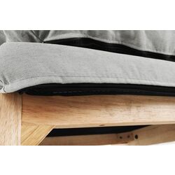 Кресло с подставкой для ног Mobhaus Zander (Light Gray/Natural) Thumb