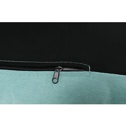 Fotoliu cu suport pentru picioare Mobhaus Zander (Menthol/Natural) Thumb