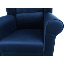 Fotoliu cu puf Mobhaus Astrid (Blue) Thumb