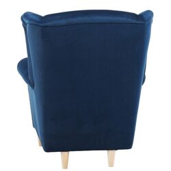 Fotoliu cu puf Mobhaus Astrid (Blue) Thumb