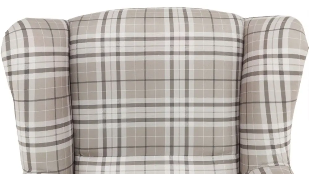 Кресло с пуфом Mobhaus Astrid (Brown)