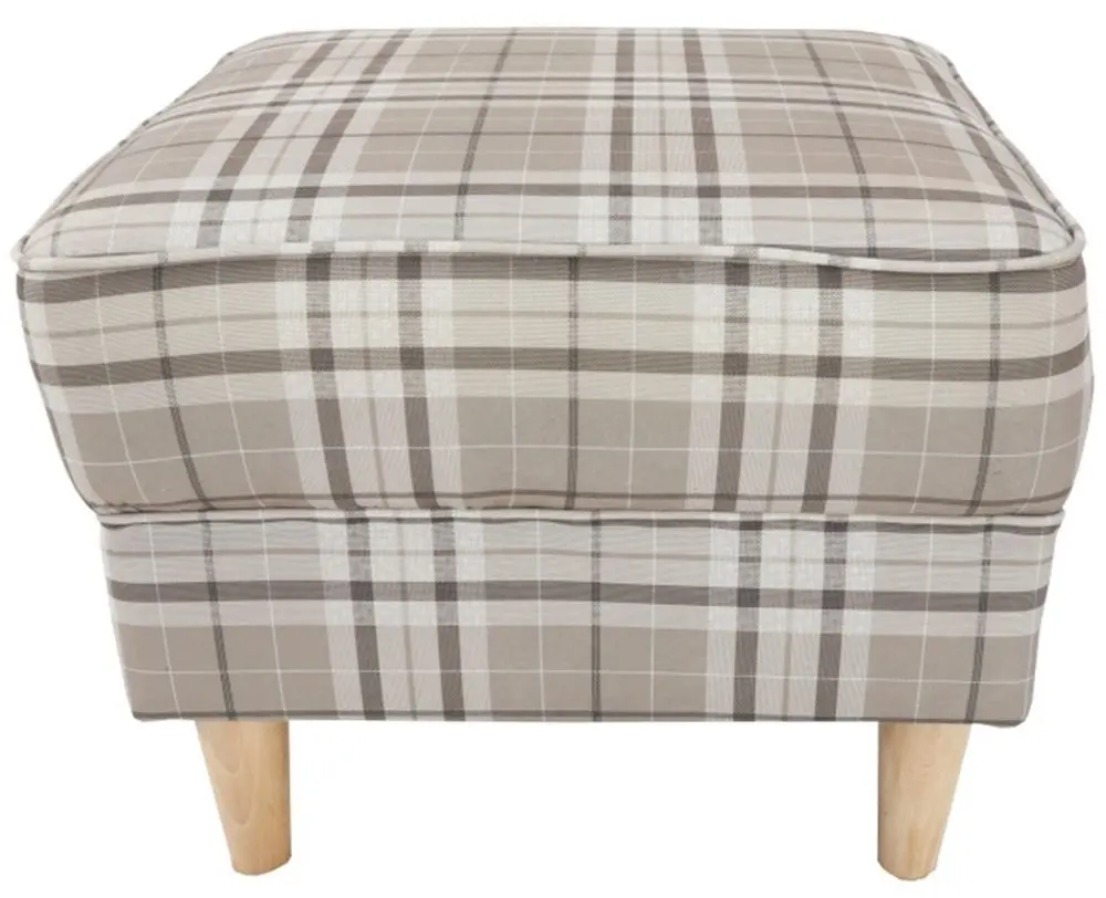 Кресло с пуфом Mobhaus Astrid (Brown)