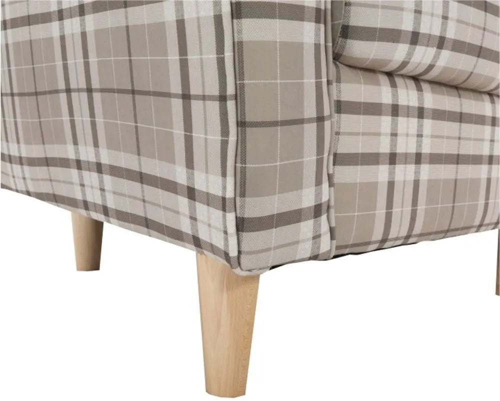 Кресло с пуфом Mobhaus Astrid (Brown)