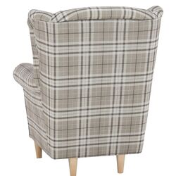 Кресло с пуфом Mobhaus Astrid (Brown) Thumb