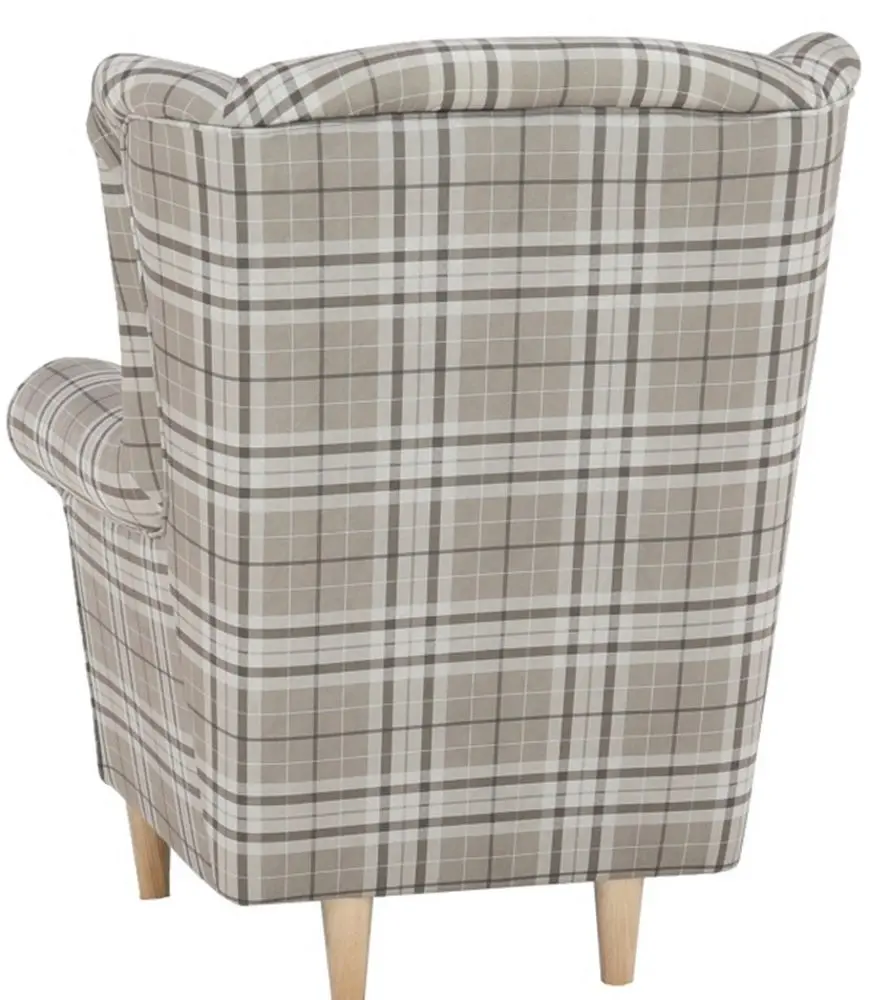 Кресло с пуфом Mobhaus Astrid (Brown)