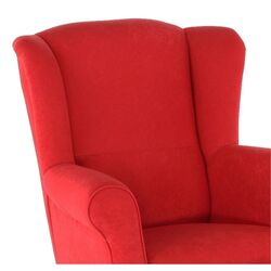 Fotoliu cu puf Mobhaus Astrid (Red) Thumb