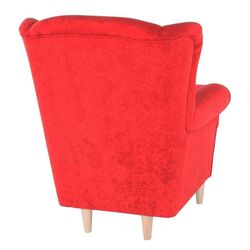 Fotoliu cu puf Mobhaus Astrid (Red) Thumb