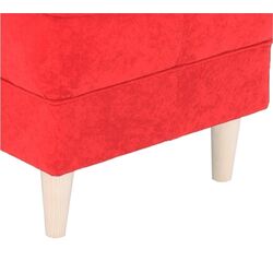 Fotoliu cu puf Mobhaus Astrid (Red) Thumb