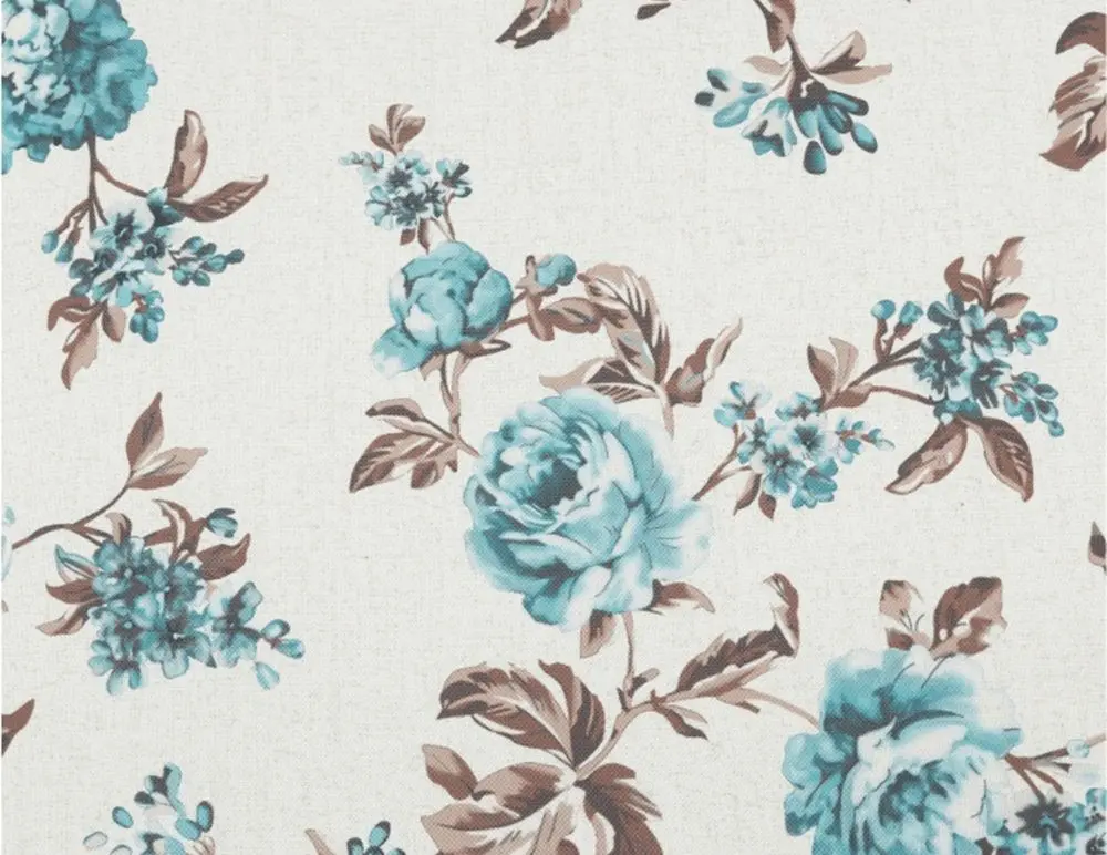 Кресло с пуфом Mobhaus Astrid (White/Roses)