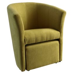 Fotoliu cu puf Mobhaus Rose (Mustard) Thumb