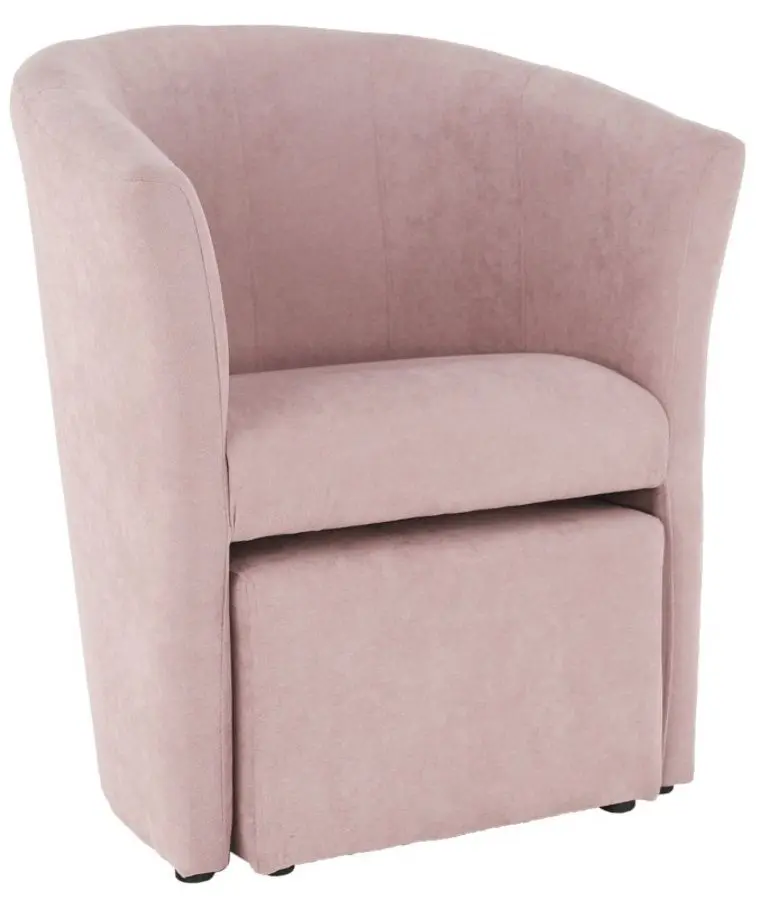 Fotoliu cu puf Mobhaus Rose (Powdery Pink)