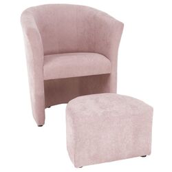 Fotoliu cu puf Mobhaus Rose (Powdery Pink)