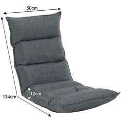 Sezlong moale Mobhaus Lota New (Gray) Thumb