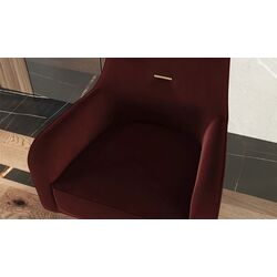 Fotoliu ModaLife Demre (Dark Red/Black) Thumb