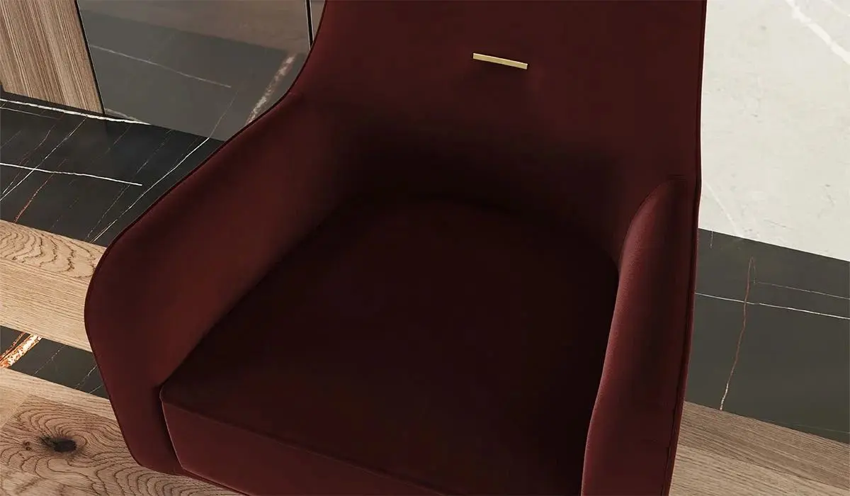 Fotoliu ModaLife Demre (Dark Red/Black)