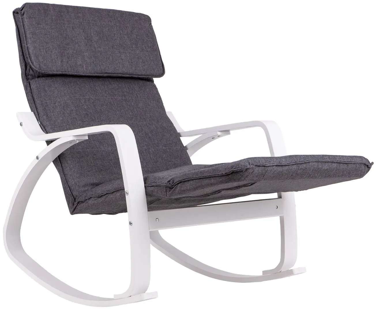 Fotoliu balansoar Modern Home TXRC-02 (Grey/White)