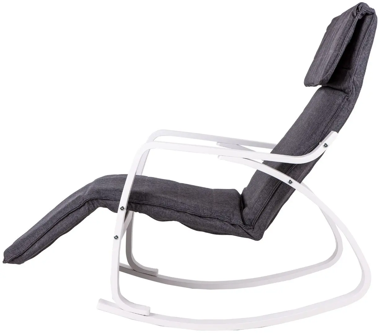 Fotoliu balansoar Modern Home TXRC-02 (Grey/White)