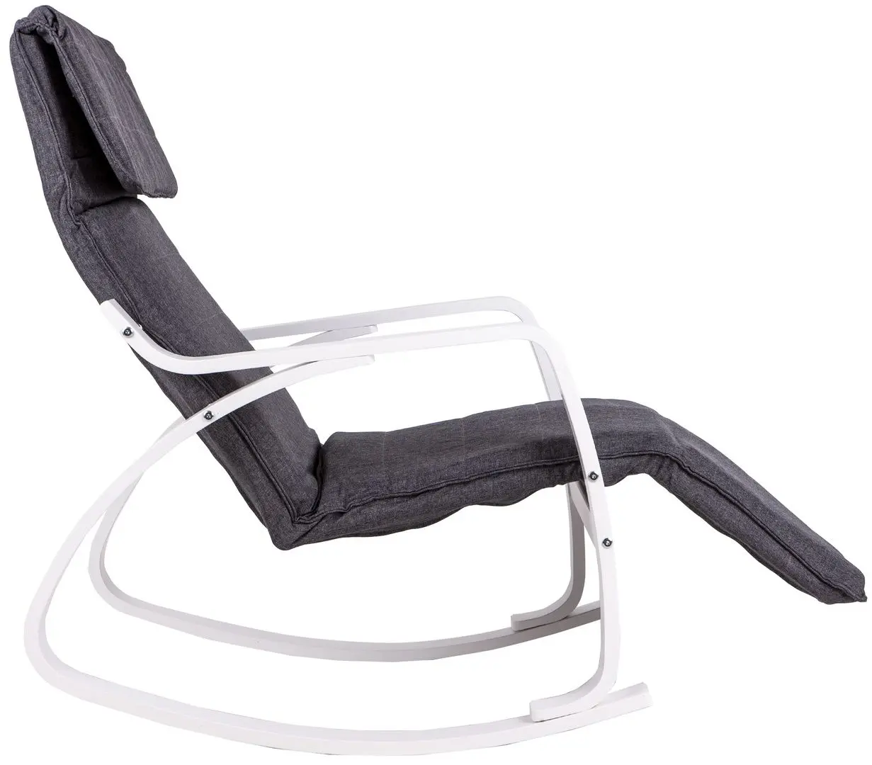 Fotoliu balansoar Modern Home TXRC-02 (Grey/White)