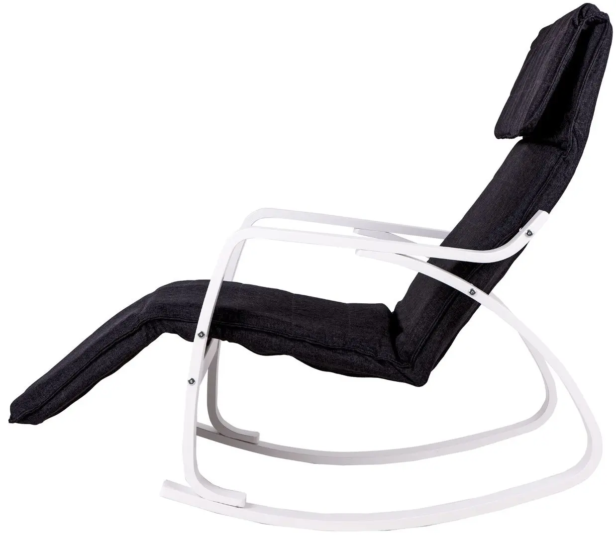 Кресло-качалка Modern Home TXRC-03 (Black/White)