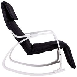 Кресло-качалка Modern Home TXRC-03 (Black/White) Thumb