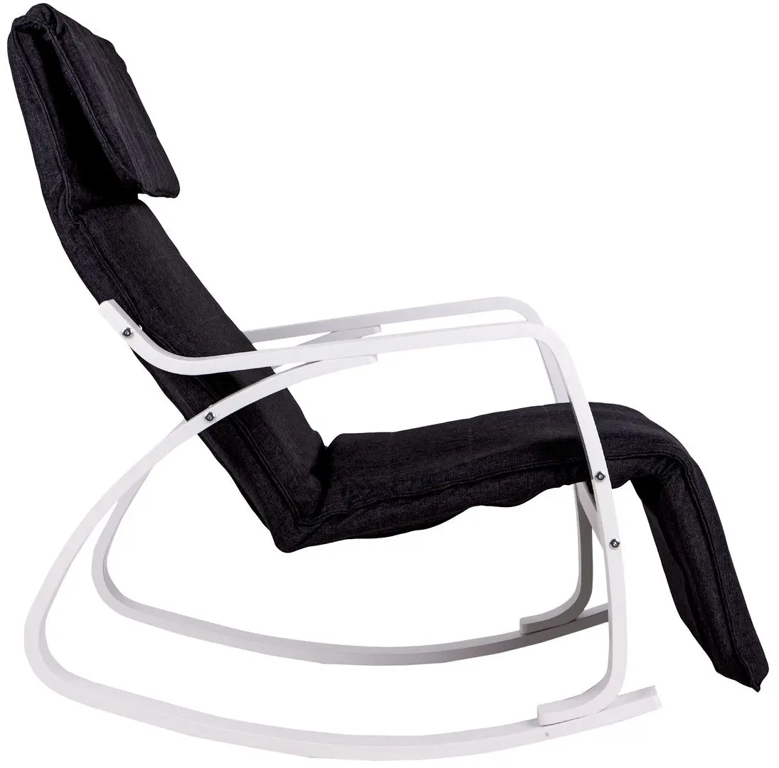 Кресло-качалка Modern Home TXRC-03 (Black/White)