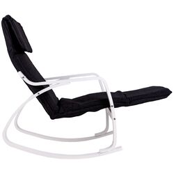Кресло-качалка Modern Home TXRC-03 (Black/White) Thumb