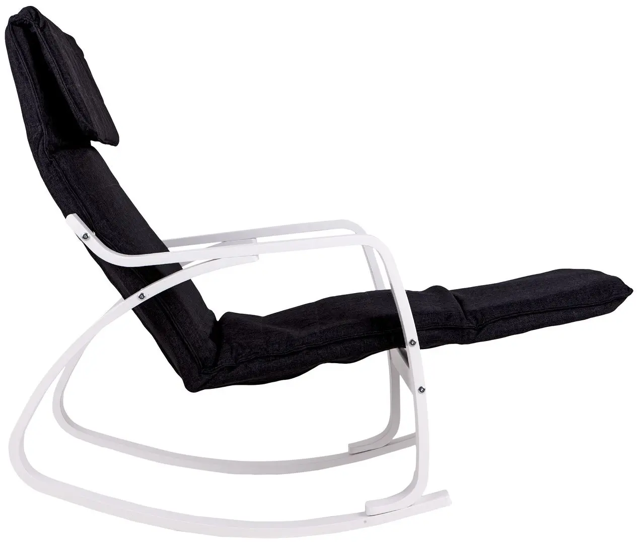 Кресло-качалка Modern Home TXRC-03 (Black/White)