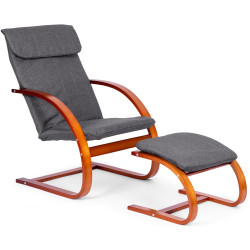 Fotoliu balansoar Modern Home TXWQM-31-6 (Walnut) Thumb