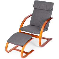 Fotoliu balansoar Modern Home TXWQM-31-6 (Walnut) Thumb